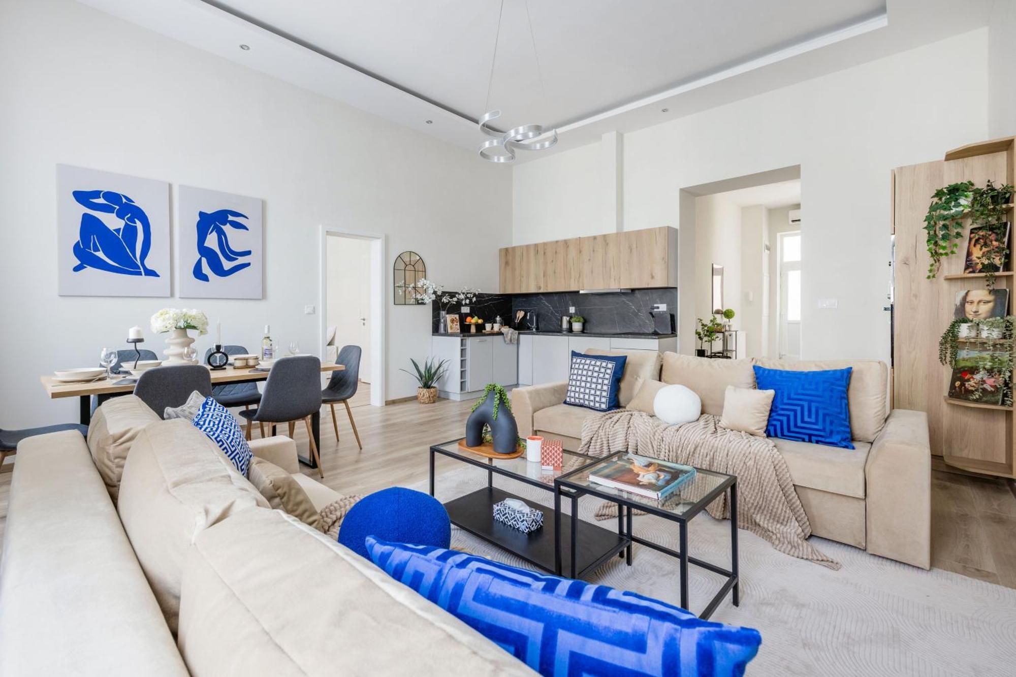 Central Budapest Oasis - Modern Charm, Timeless Comfort Exteriér fotografie