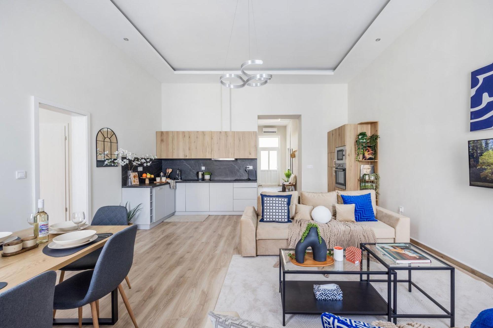 Central Budapest Oasis - Modern Charm, Timeless Comfort Exteriér fotografie